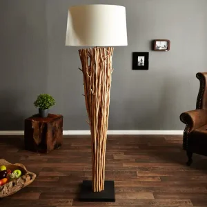 Lampa podłogowa Spanja 175 cm naturalny Bezpieczne zakupy