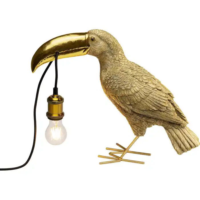 Niska cena Lampa stołowa Toucan Gold - Kare