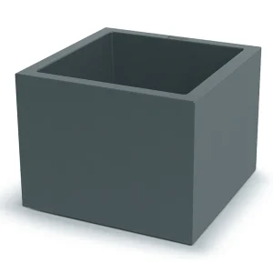 Rabat Donica Geneca Square 58 cm szary - Ethick