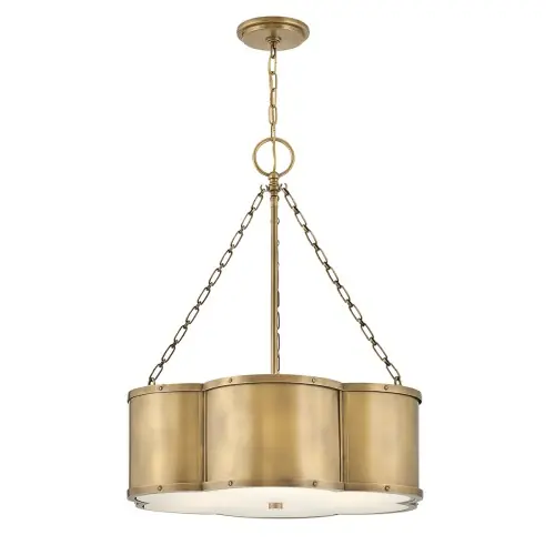 Lampa Wisząca Chance Klasyczny Mosiądz Bezpieczna płatność