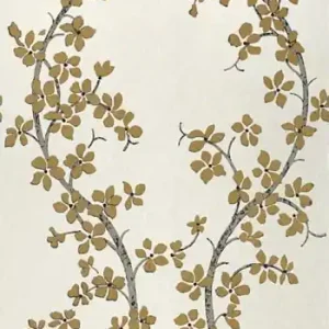 Tapeta Thibaut Anna French ST. ALBANS GROVE Metallic Gold on Pearl Super okazja