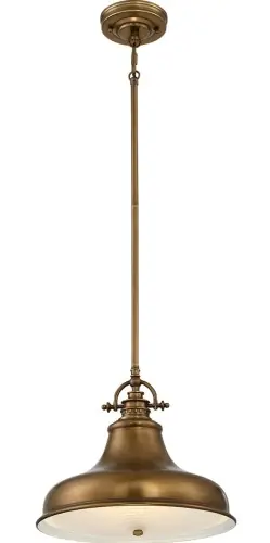 Lampa Sufitowa, Wisząca Grosseto M Mosiądz 34x29cm Super okazja