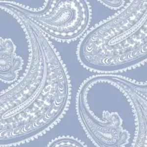 Tapeta Cole and Son Rajapur White/Blue Hit sprzedaży