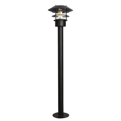 Lampa Stojąca Zewnętrzna Herald XL Czarna 22x100cm Zamów dziś