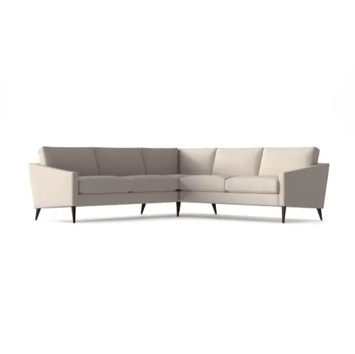 Zamów teraz Wieloosobowy Narożnik Alfred 252x252x82cm - Opcje Wyboru TkaninyVelvet