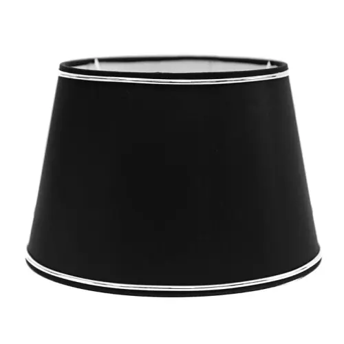 Kup online Abażur Chic Czarny/Chrom 20x15x13cm