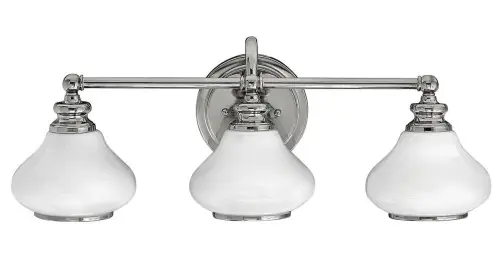 Wyjątkowa oferta Kinkiet Lafitte Chrom, Biały 61x23,1cm