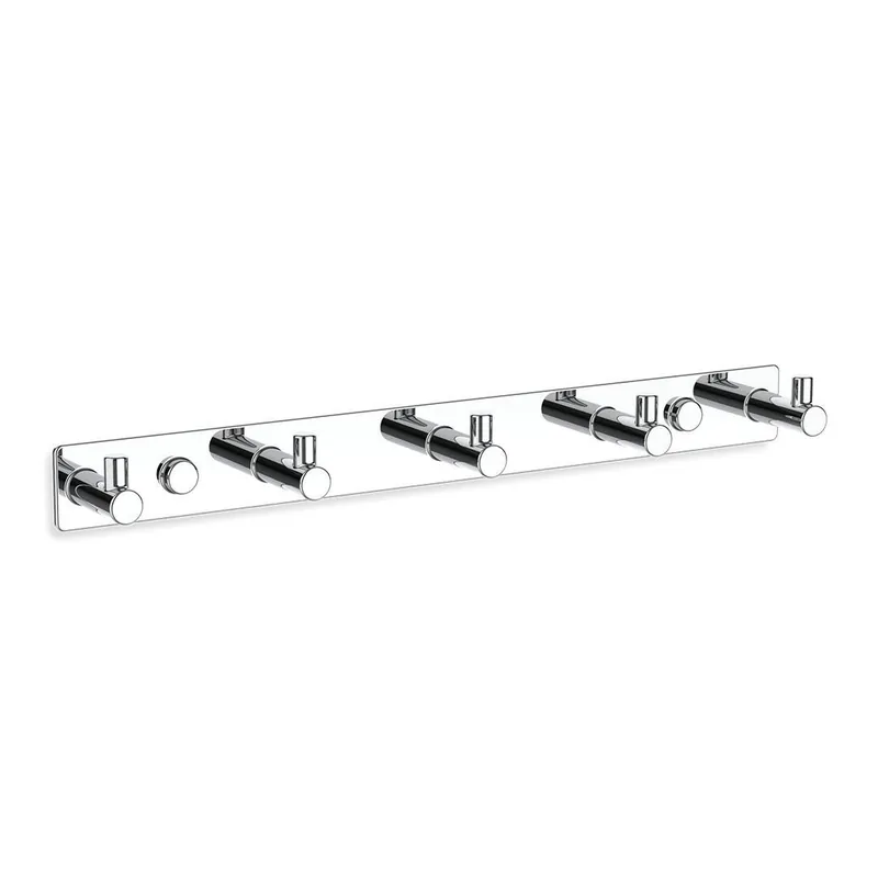 BASIC Wieszak ścienny z 5 haczykami Decor Walther Chrom Ostatnie sztuki