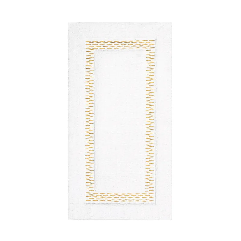 Dywanik kąpielowy Graccioza Alhambra 60x100 cm White/Gold Bestseller