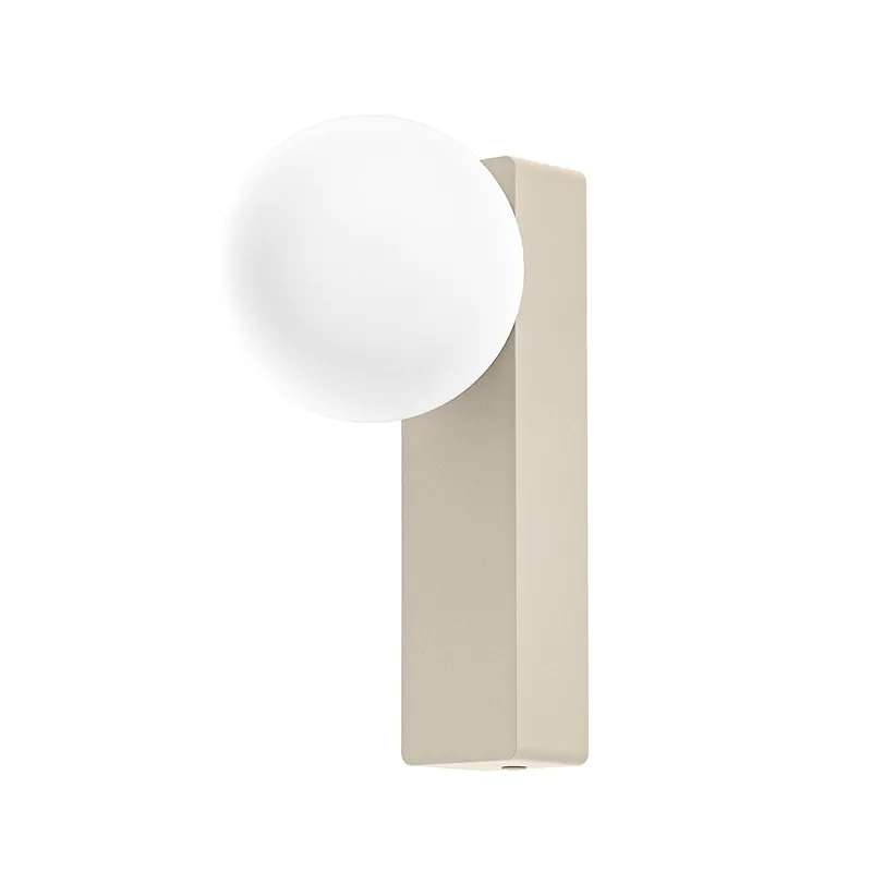 Ostatnie sztuki Kinkiet Boletta Parette Toupe IP44 Open Design