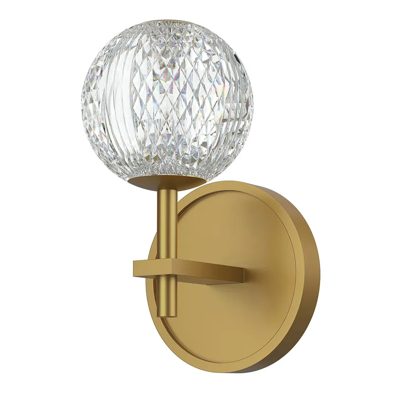 Kinkiet LED Marni - Naturalny mosiądz Rabat