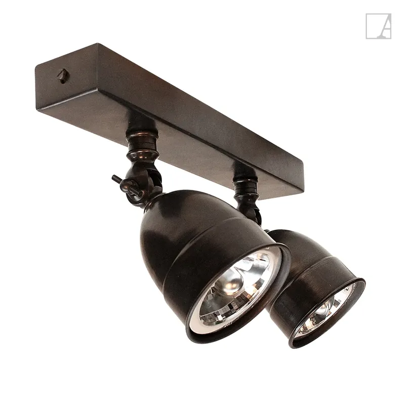 Lampa kierunkowa Authentage Poire o szerokości 50 cm Ograniczona ilość