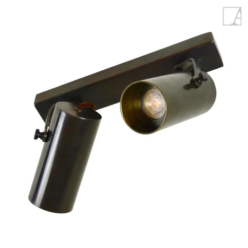 Lampa kierunkowa Authentage Tubelum o szerokości 100 cm Nowy