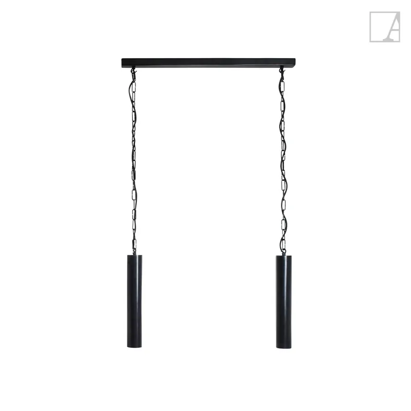 Tani Lampa wisząca Authentage Tubelum o szerokości 75 cm - 2 źródła światła - 15 cm