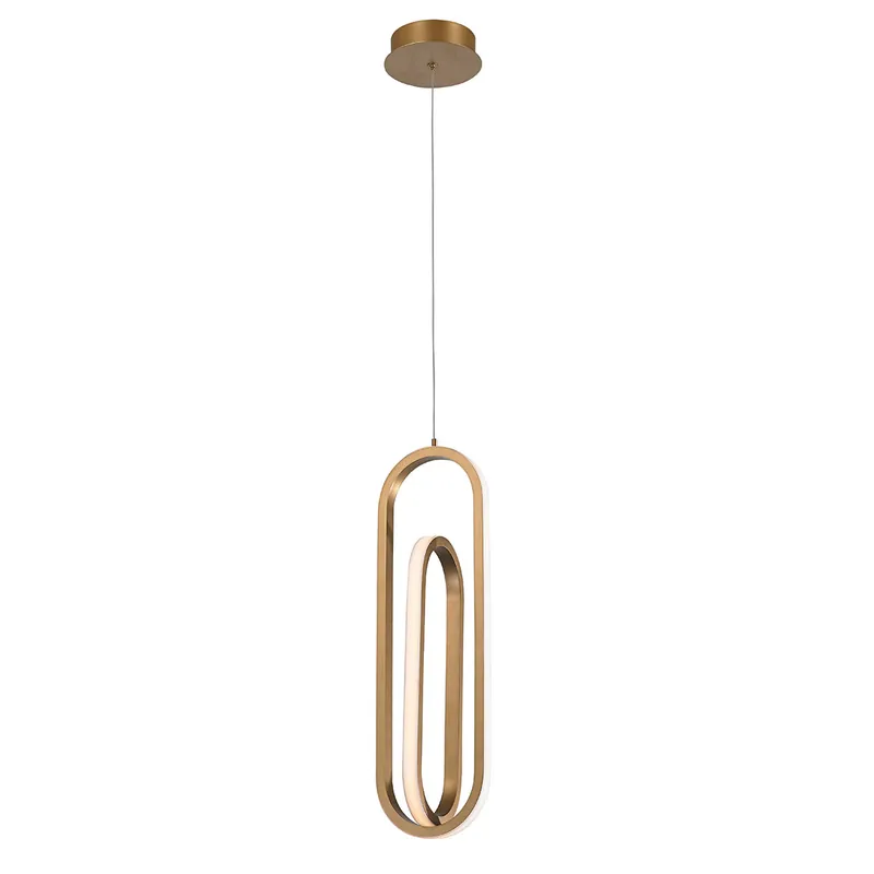Lampa wisząca Demark - Szczotkowane złoto Ograniczona ilość