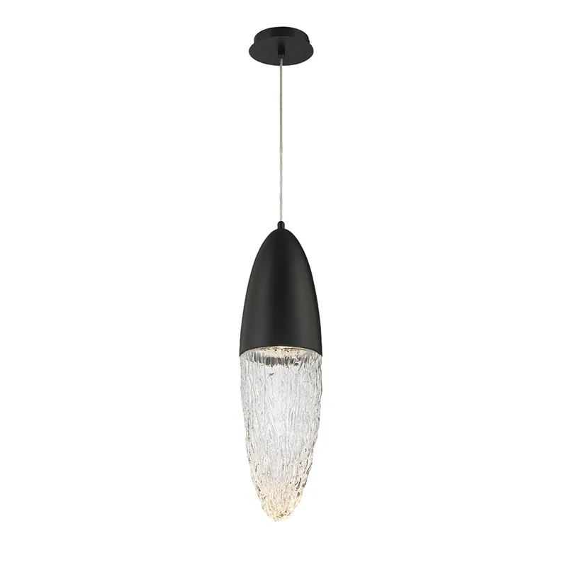 Darmowa dostawa Lampa wisząca Ecrou - Matowa czerń