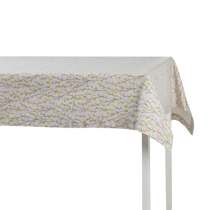 OBRUS BAWEŁNIANY PURPLE WILLOW - 130 x 300 CM - ROSEBERRY HOME Premium