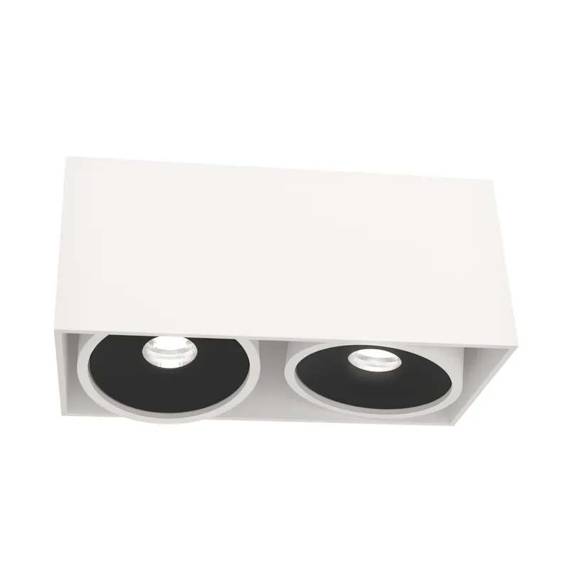 Hit cenowy Oprawa natynkowa Cardi II Bianco / Ufo Nero Open Design