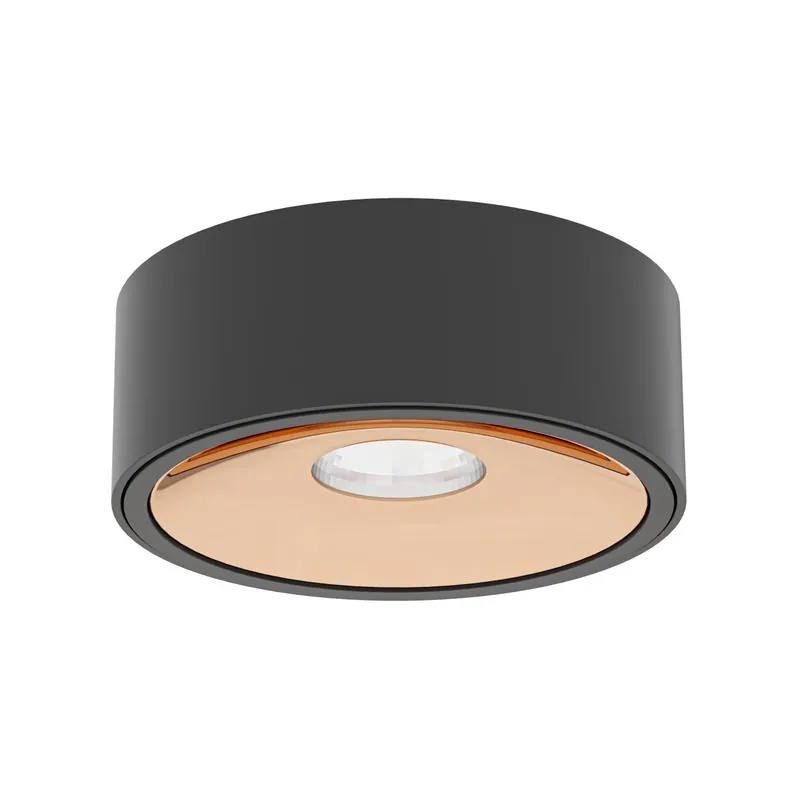 Oprawa wpuszczana Neo Nero Slim KG / Ufo Gold Open Design Darmowy zwrot