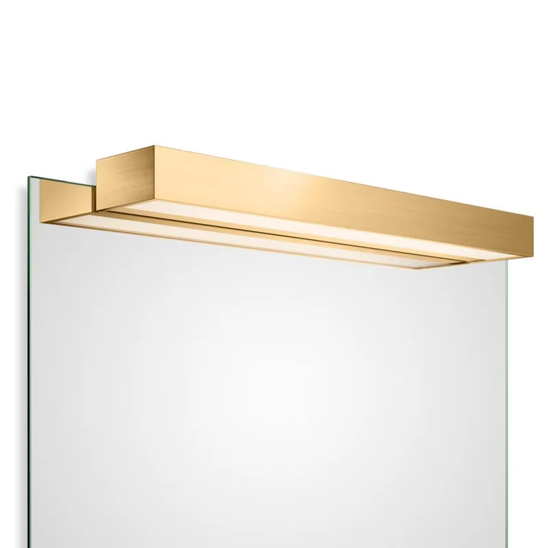 Ostatnie sztuki Oświetlenie Lusterka Clip-on Decor Walther -matowe złoto 24-karatowe