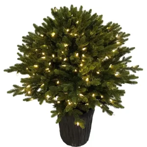 OZDOBNA JODŁA W DONICZCE 350LED - 90CM - SHISHI Wyprzedaż