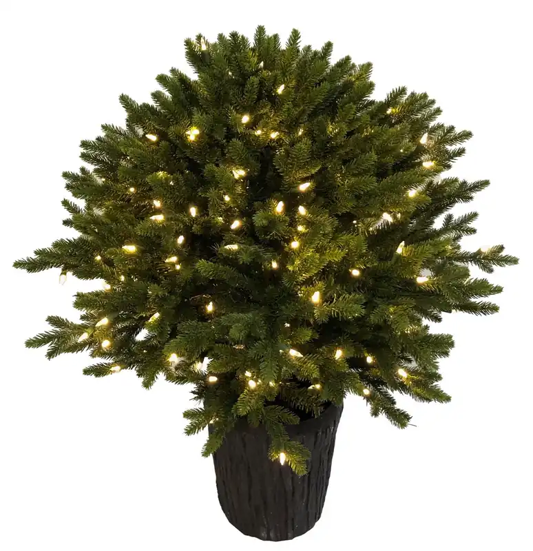 OZDOBNA JODŁA W DONICZCE 350LED - 90CM - SHISHI Wyprzedaż
