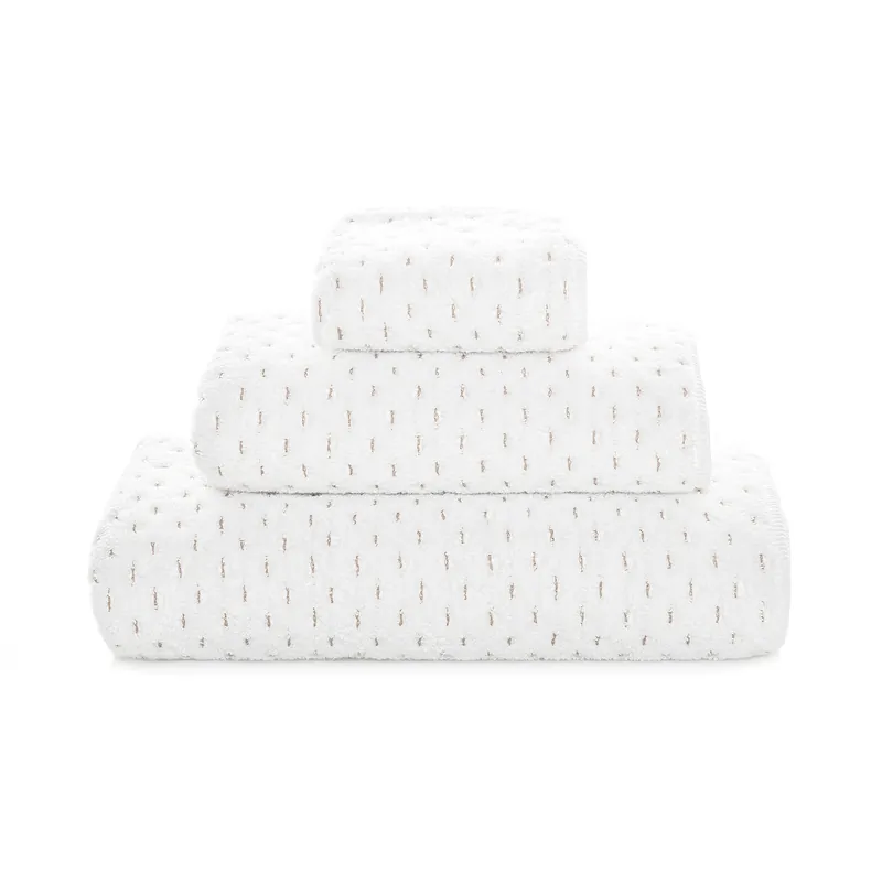 Rabat Ręcznik gościnny Graccioza Alice 30x50 cm White / Linen