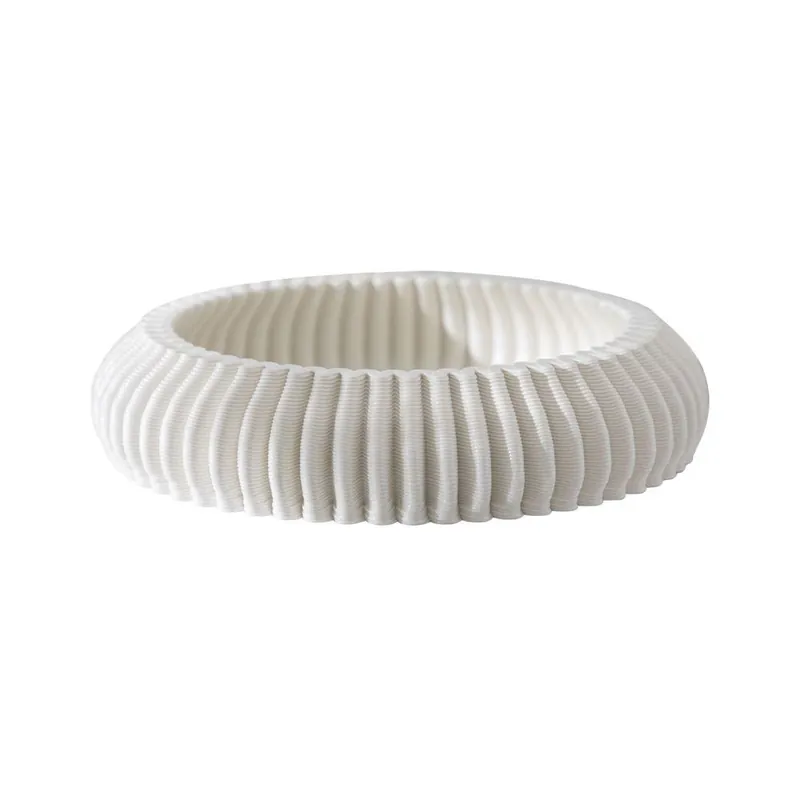 Bestseller Misa dekoracyjna Linea 20,5x4,5cm biała