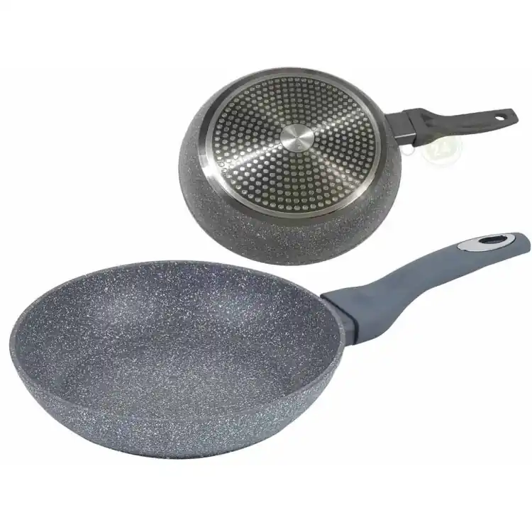 Wyjątkowa oferta Patelnia Klausberg KB 7308 szara 22 cm INDUKCJA GRANITOWA