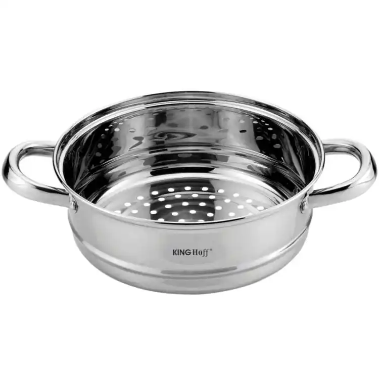 Niska cena Wkład do gotowania na parze Kinghoff KH 1535 sitko do garnka 22 cm