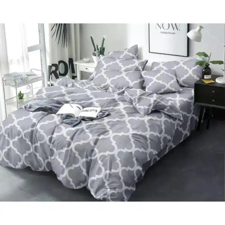 Pościel 140x200 bawełna satynowa 3D Cotton World gruba 2 części 715 Nie przegap