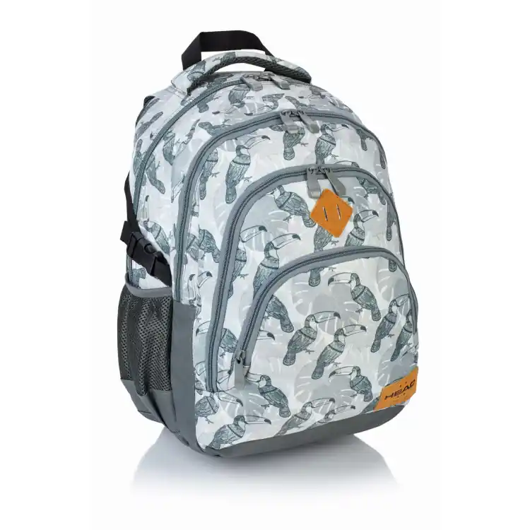 Plecak szkolny czterokomorowy młodzieżowy Toucan Head Premium