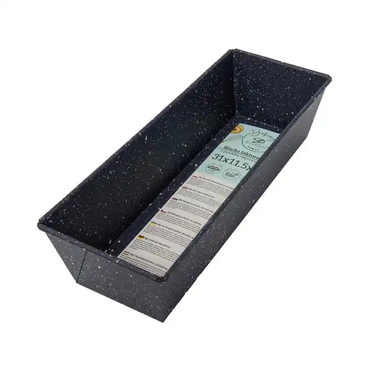 Blacha do ciasta 31x11 cm MeyerHoff z powłoką nieprzywierającą marmurową MeyerHoff keksówka Nowy