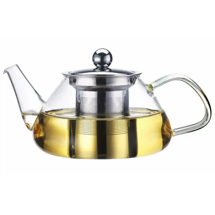 Szklany zaparzacz do herbaty kawy ziół dzbanek 700 ml Kamille 0782M Bestseller