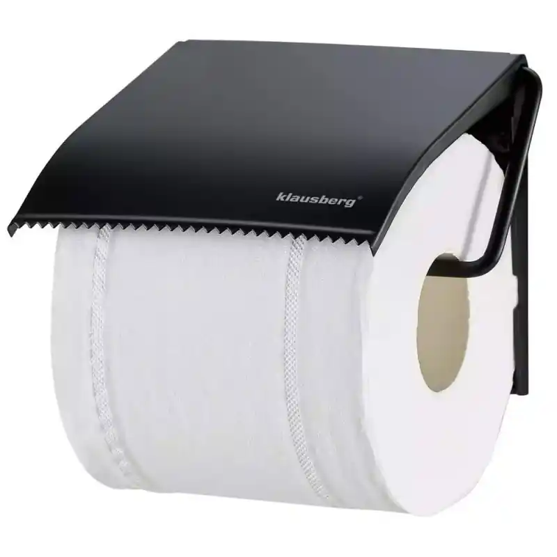 Uchwyt na papier toaletowy czarny wieszak łazienkowy Klausberg KB 7713 Wysoka jakość