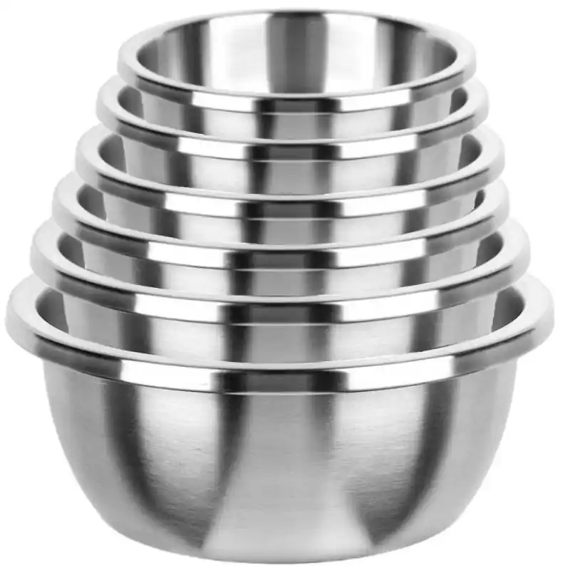 Miski metalowe komplet 6 misek Krisberg ze stali nierdzewnej 18/20/22/24/26/28 cm Zamów teraz