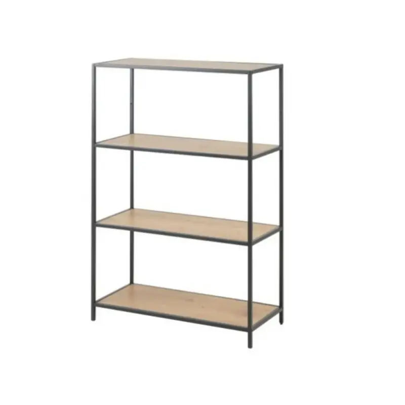 Regał otwarty Seaford symetryczny 114 cm Ekspresowa dostawa