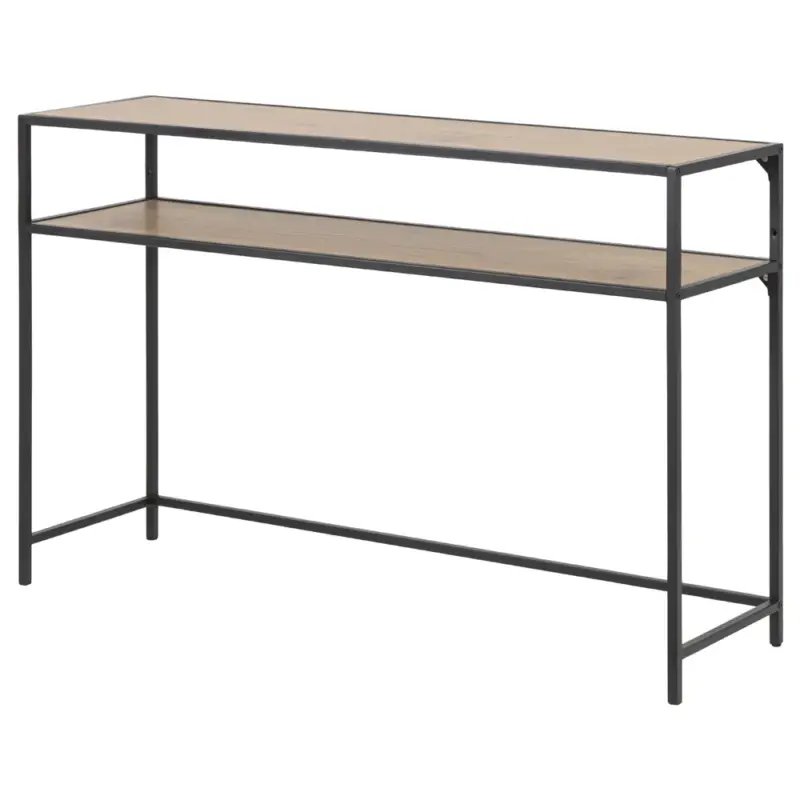 Wyjątkowa oferta Konsola do przedpokoju Seaford 120x35 cm dąb