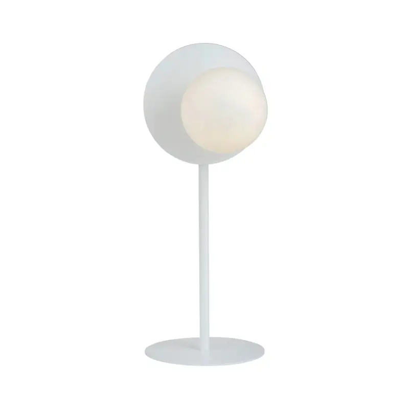 Dostępne od ręki Lampa stołowa Salvies biała