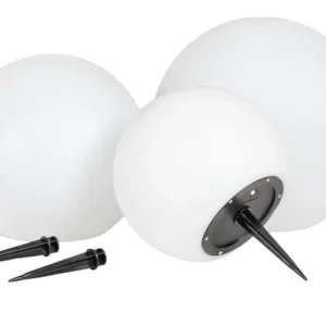 Kup online Zestaw trzech lamp solarnych Shifle białe