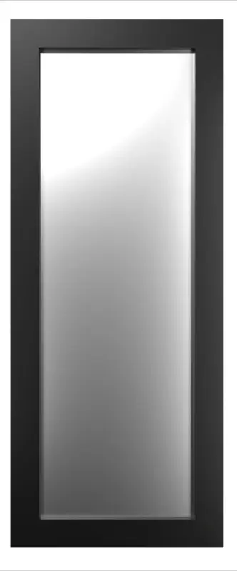 Lustro ścienne Hausly 148x56 cm czarne Do wyczerpania zapasów