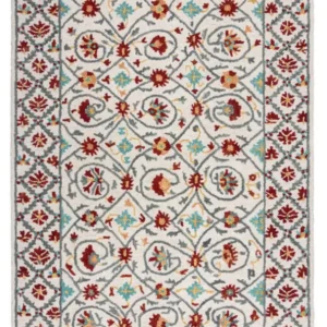 Dywan wełniany Iris 200x290 cm czerwono-niebieski Bestseller