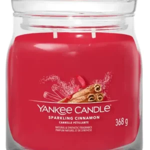Świeca zapachowa Yankee Candle Sparkling Cinnamon 368 g Promocja