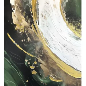 Bezpieczna płatność Obraz Riverbed 100x70 cm z ręcznie malowanymi elementami