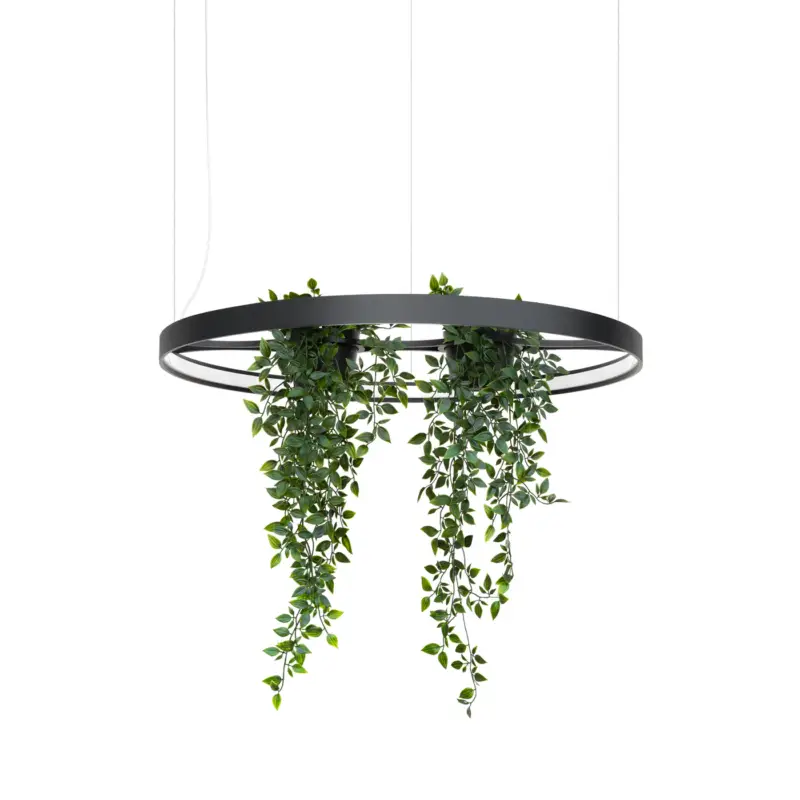 Żyrandol Rio Bio LED 78 cm czarny 4000K Bezpieczne zakupy