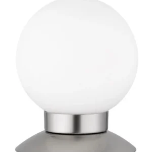 Lampa stołowa Princess LED biało-srebrna matowa Bestseller