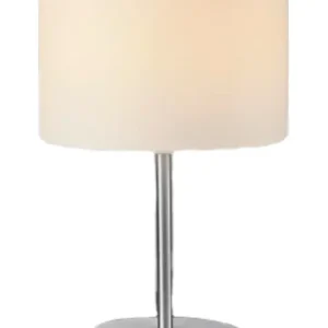 Lampa stołowa Hotel 32 cm biało-srebrna Zamów teraz