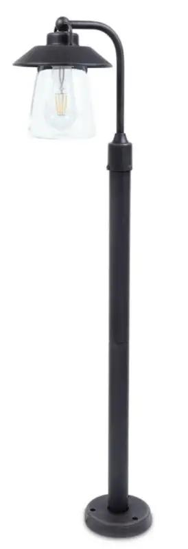 Sprawdź teraz Lampa ogrodowa Cate brązowa