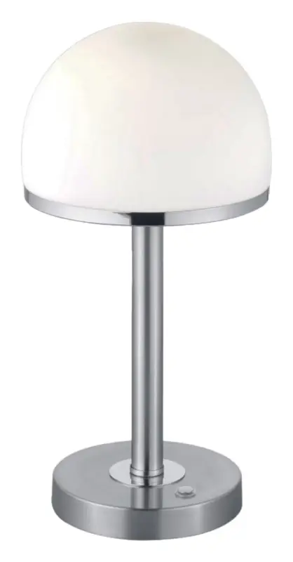Lampa stołowa Berlin LED biało-srebrna Promocja