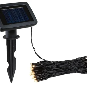 Girlanda solarna Aurinka LED 8 m z czujnikiem zmierzchu czarna Ekspresowa dostawa